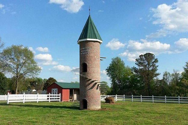 Goat Tower at Hampton Roads Winery