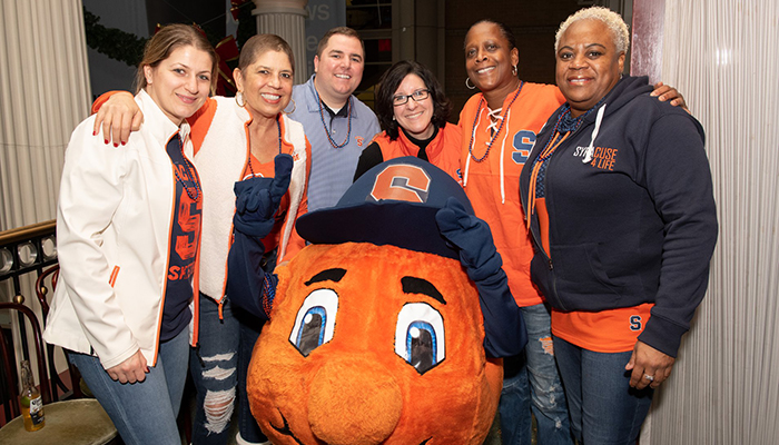 Alumni with Otto