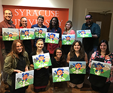 Paint Night Group photo